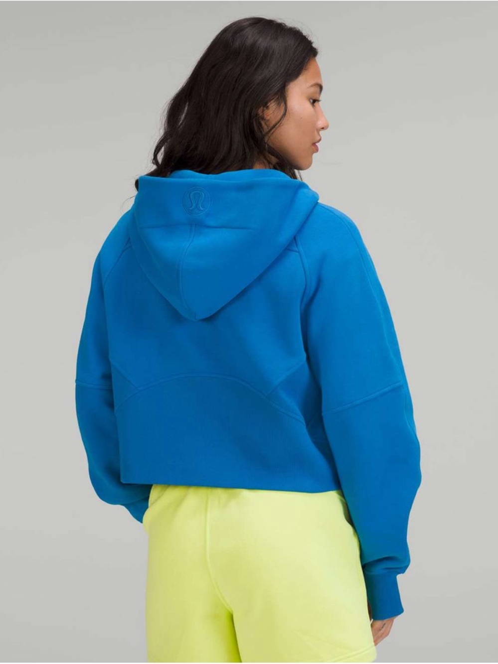Poolside Scuba Oversized 1/2 Zip Hoodie Lululemon - Picture 8 of 8